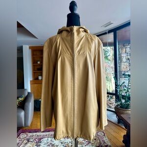 Escada Lambskin Hoodie